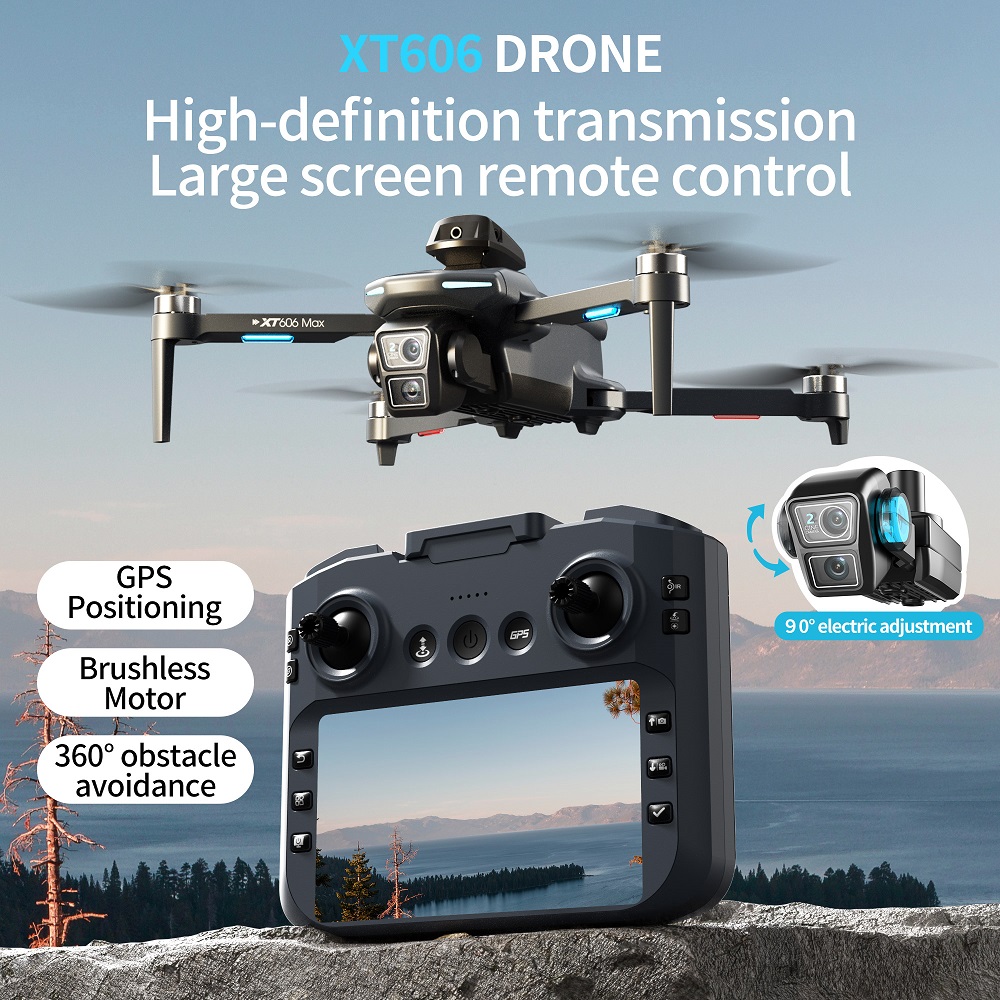 XT606 MAX 3 battery Drone 4k 8 - Drone Photogrammetry review and price